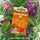 NATURES AID Sea Buckthorn Oil, 60 CT