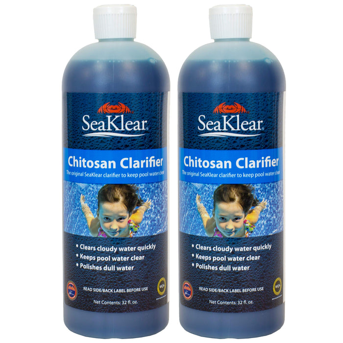 SeaKlear Chitosan Clarifier for Pools (1 qt) (2 Pack)