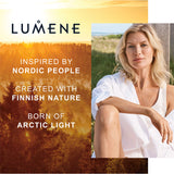 Lumene Nordic-C Skin Glow Renew Night Serum - Overnight Face Exfoliant + Hydrating Serum - Naturally Peeling AHA + Gentle PHA Combined with Face Brightening Vitamin C Serum (1oz)