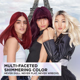 L'Oreal Paris Feria Multi-Faceted Shimmering Permanent Hair Color, C74 Intense Copper, Hair Dye Kit, Pack of 2