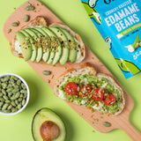 The Only Bean - Crunchy Roasted Edamame Beans (Sea Salt) - Keto Snacks (2g Net) - High Protein Healthy Snacks (14g Protein) - Low Carb & Calorie, Gluten-Free Snack, Vegan Food - 4 oz (3 Pack)