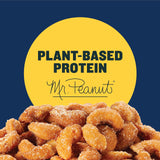 PLANTERS Deluxe Honey Roasted Whole Cashews, Party Snack, Plant-Based Protein, After School Snack, Sweet and Salty Snack Nuts, Quick Snack for Adults, Flavored Cashews, Kosher, 8.25oz Canister