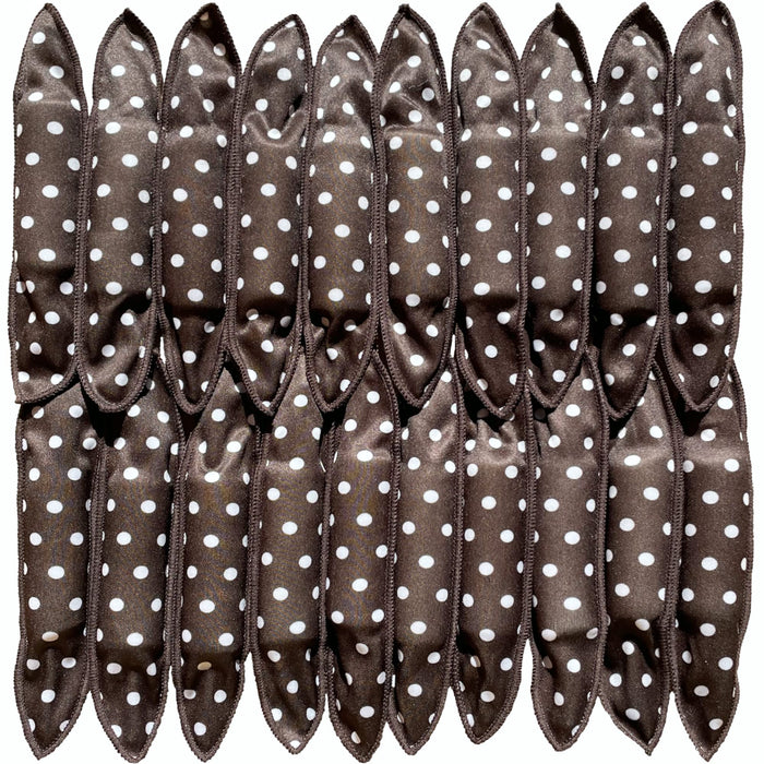 Aimin Hair Heatless Curlers, Soft Hair Curlers To Sleep In, Overnight Heatless Curls For Long Hair, No Heat Foam Curlers, Satin Sponge Rollers For Hair (40 pcs, black) …