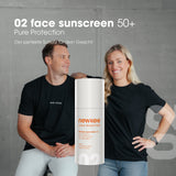 Newkee Face Sun Cream Spf 50+ (30 Ml) Waterproof Sun Protection, Instant Protection, Ideal for Sports, Face Sunscreen Developed by Manuel Neuer & Angelique Kerber