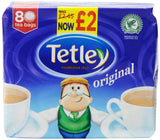 Tetley Tea, 80 Count Tea Bag (Pack of 6)