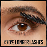 MAYBELLINE Lash Stiletto Ultimate Length Waterproof Mascara, Very Black, 1 Count