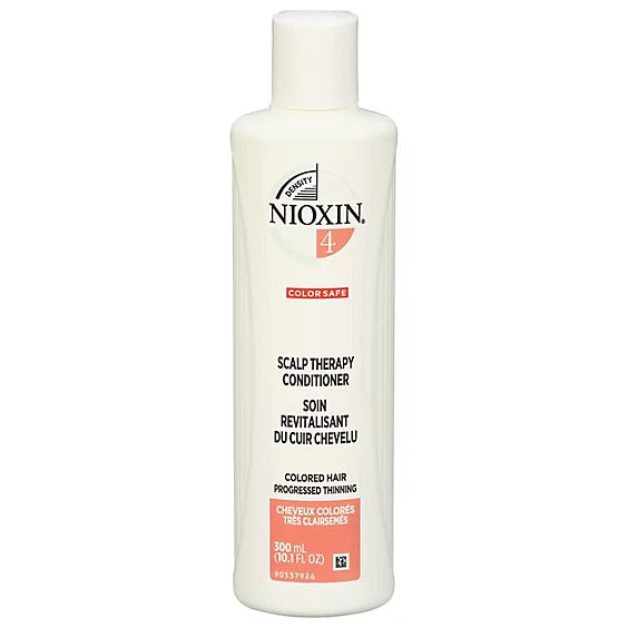 NIOXIN 4 Scalp Therapy Conditioner Colored Hair Progressed Thinning 10.1oz