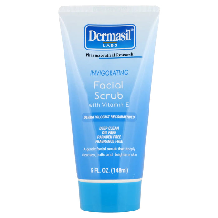 Facial Scrub Dermasil Labs Invigorating Vitamin E Fragrance 5oz