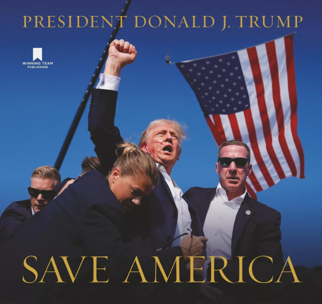 Save America -- Donald J. Trump - Hardcover