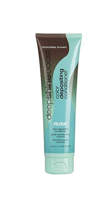 Rusk Deepshine Boost Color Depositing Conditioner (5.2 oz) - Chocolate Brown