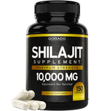 Shilajit Pure Himalayan Capsules – 10,000mg – 150 Capsules – Premium Dietary Supplement