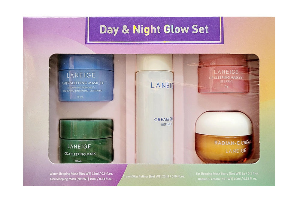 LANEIGE Day & Night Glow Set (5-Pieces)