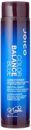 JOICO Color Balance Blue Conditioner Eliminates Orange Tones 10.1 oz -Pack of 3