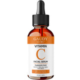 100% PURE VITAMIN C SERUM FOR FACE, Anti Aging Serum with Hyaluronic Acid (2 OZ)