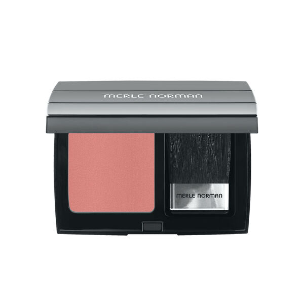 MERLE NORMAN Lasting Cheek Color Shade is Dusty Rose