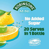 Robinsons Squash'd Lemon & Lime No Added Sugar 66ml (Pack of 4)