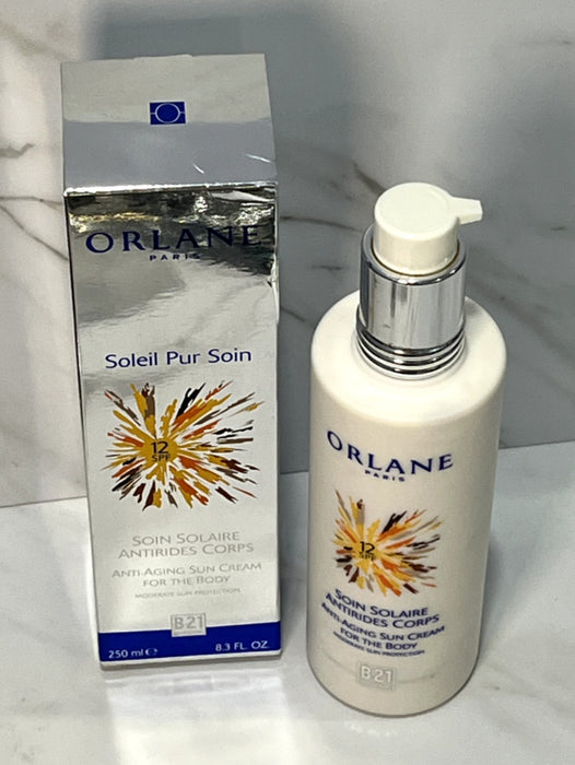 ORLANE Soleil Pur Soin SPF 10 Anti Aging Sun Cream For The Body 8.3 oz