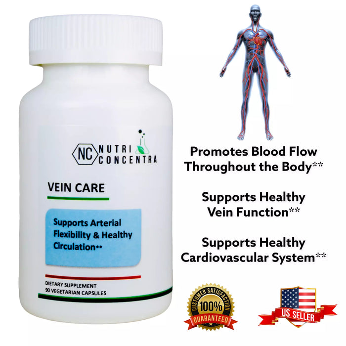 Vein Supplement, 90 Capsules, 750 mg, Clean vein, Increase vein elasticity.