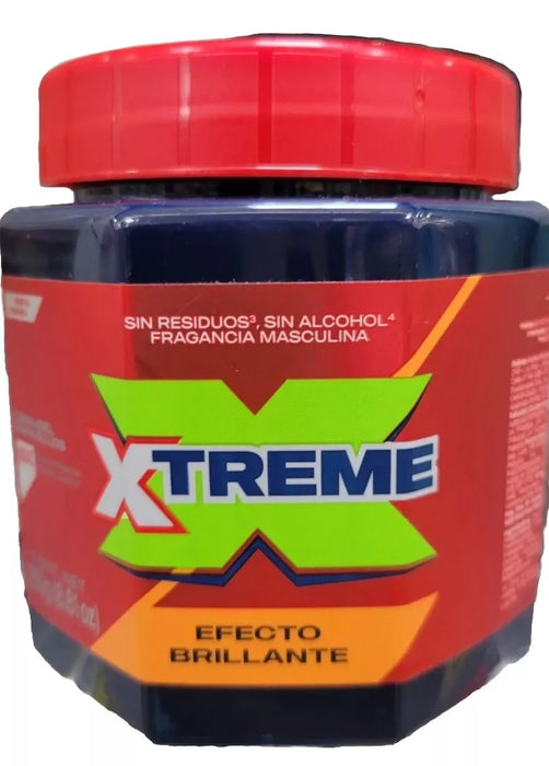 Xtreme Brilliant Effect Hair Styling Wax Gel No residues Alcohol Free 8.81oz.