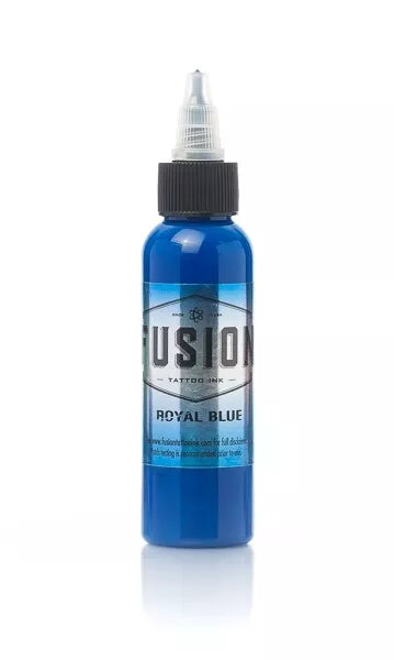 ROYAL BLUE - FUSION Tattoo Ink - Classic Deep Color 1 oz Single Bottle