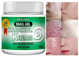 Acne snail gel cream Made USA Anti wrinkle support scar karakol kream serum 70gr