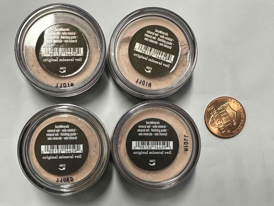 [4 Pack] BareMinerals Original Mineral Veil Powder 4 x 0.57g =2.28g