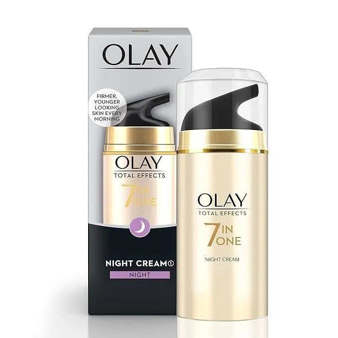 Olay Total Effects 7 In One Night Cream, SEALED 1.7oz/50g -BRAND NEW