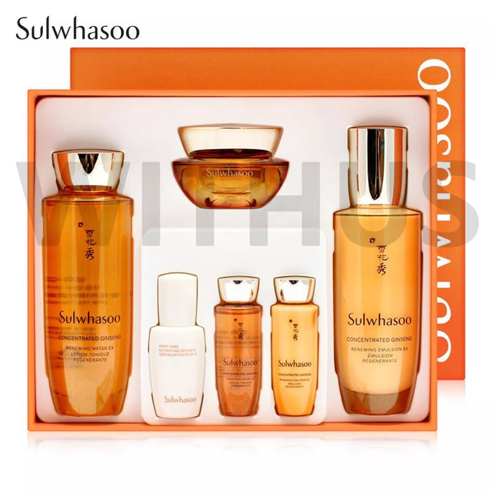 SULWHASOO Concentrated Ginseng Daily Routine 2pcs set Emulsion Toner Travel Kit