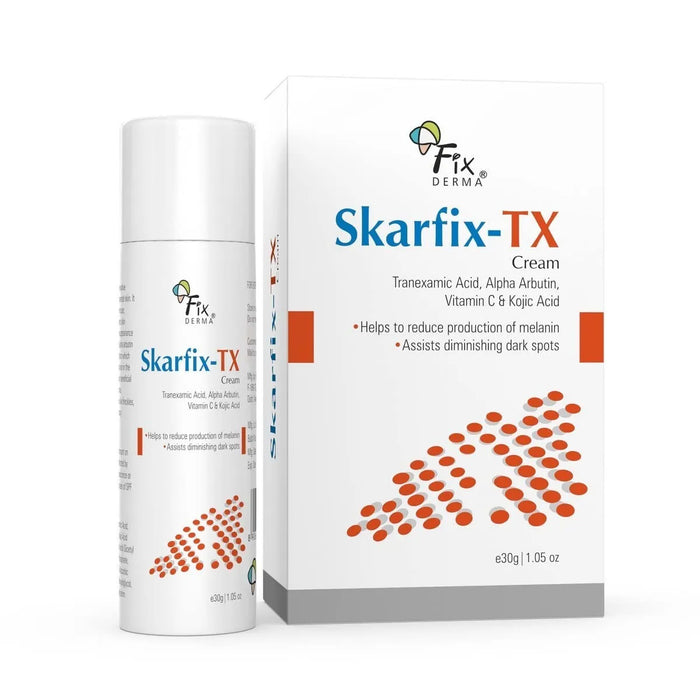 Fixderma 10% Tranexamic Acid + 2% Kojic Acid + 1% Arbutin SKARFIX -TX Face Cream