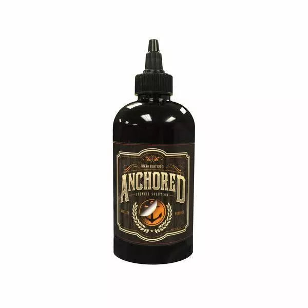 Anchored by Nikko - Tattoo Stencil Solution - 8oz - Price Per Bottle