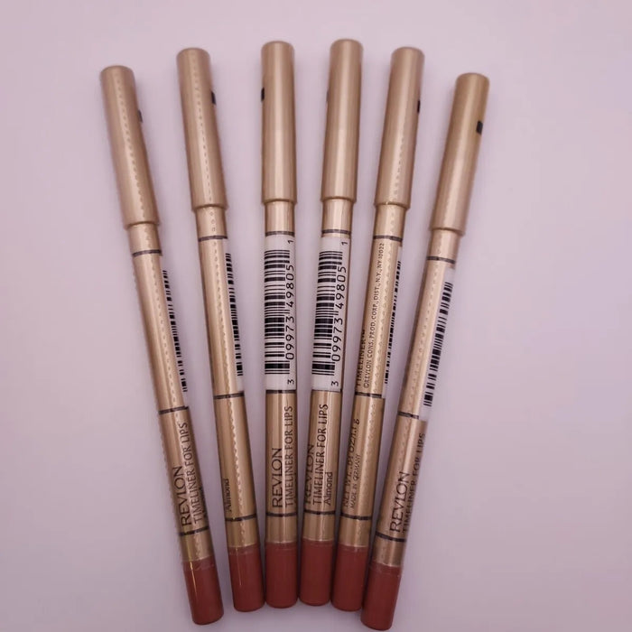 LOT OF 6 Revlon Timeliner For Lips Lipliner ALMOND