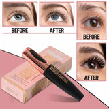 SECRET EXPRESS CONTROL 4D Silk Fiber Eyelash Mascara Extension Makeup Black Waterproof Eye Lashes