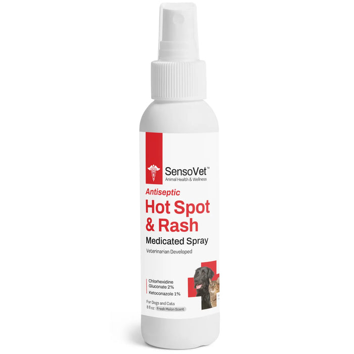 SensoVet Hot Spot & Rash Medicated Spray for Cats & Dogs Itch Relief