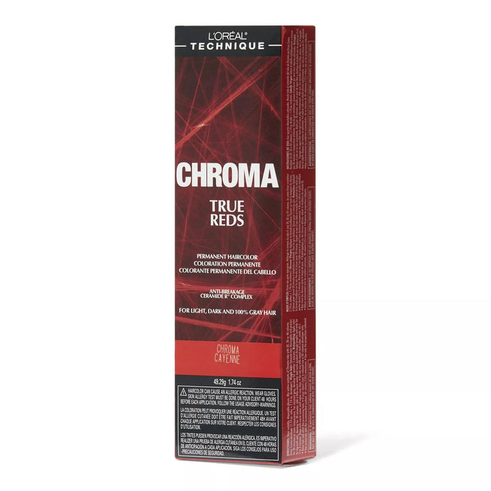 Loreal Technique CHROMA True Reds Permanent Haircolor 1.74 oz