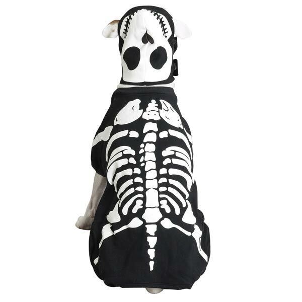 Halloween Glow Bones Skeleton Costume for Dogs - Dog Costumes / Dog coats