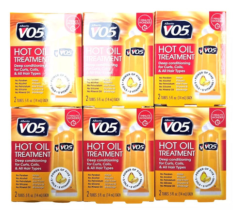 VO5 Hot Oil Therapy - Once Weekly Treatment 2ct (6 boxes)