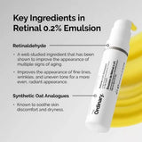 THE ORDINARY Retinal 0.2% Emulsion Face Serum .5oz/15ml BNIB