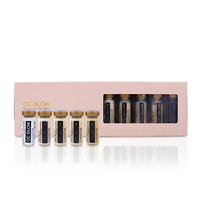CC GLOW MCTS Ampoule Set (5pcs) - MTS and Foundation
