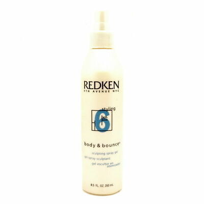 Redken Styling No 6 BODY & BOUNCE SCULPTING SPRAY GEL 8.5 oz