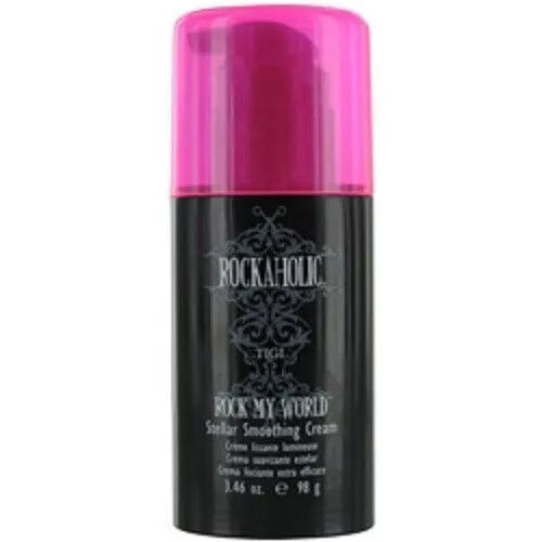 TIGI Rockaholic Rock My World Smoothing Cream Unisex, 3.46 Ounce