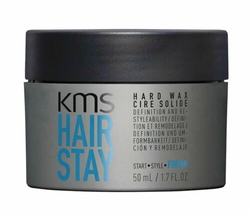 KMS TRIfinity Technology HAIR STAY HARD WAX Finish 1.7 oz