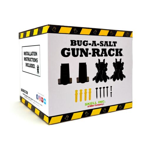 Authentic BUG-A-SALT GUN-RACK Skell Inc. Salt Gun Rack