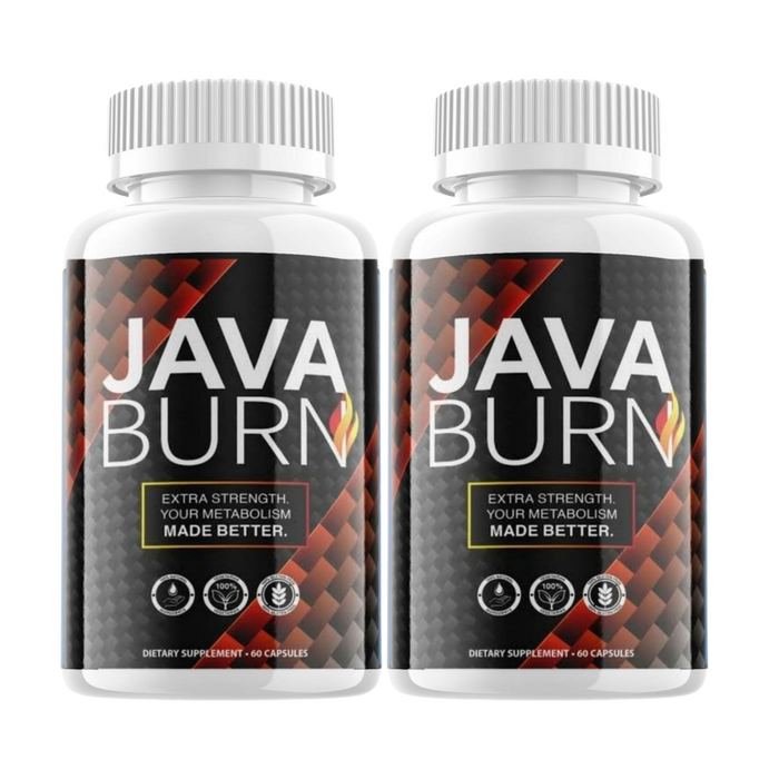 2-Pack Java Burn Powerful Formula, Java Burn Now in Pills - 120 Capsules