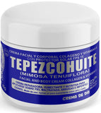 DEL INDIO PAPAGO Facial Day Skin Cream with Tepezcohuite 60g Small - Corporal Colageno Y Vitamina E - Hydrates the Skin