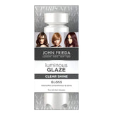 JOHN FRIEDA Luminous Glaze Clear Shine Gloss, Anti-Fade, Color Enriching Gloss, Safe for Color Treated Hair, 6.5 Ounces