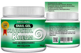 Acne snail gel cream Made USA Anti wrinkle support scar karakol kream serum 70gr