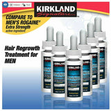 6 Month Supply Kirkland 5% Extra Strength Men Hair Regrowth Solution