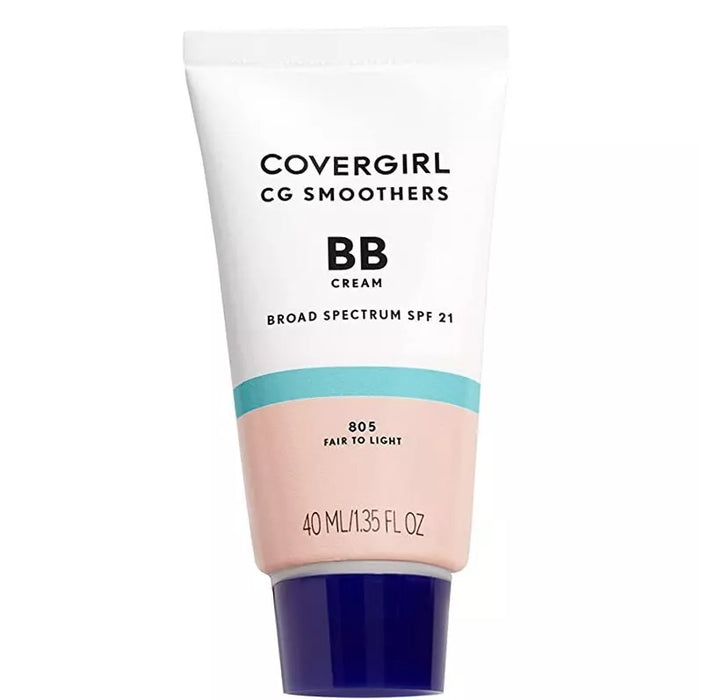 COVERGIRL - 4 Covergirl Smoothers Lightweight Bb Cream 1.35oz Fair to Light #805