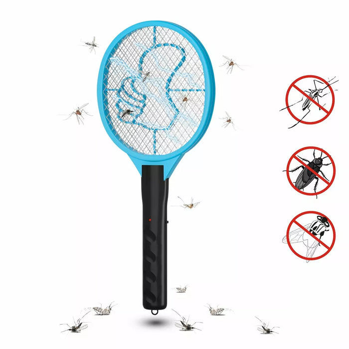 YT 2Pcs YT Mosqutio Fly Zapper Racket 2800V High Volt Insect Swatter Instant Attack