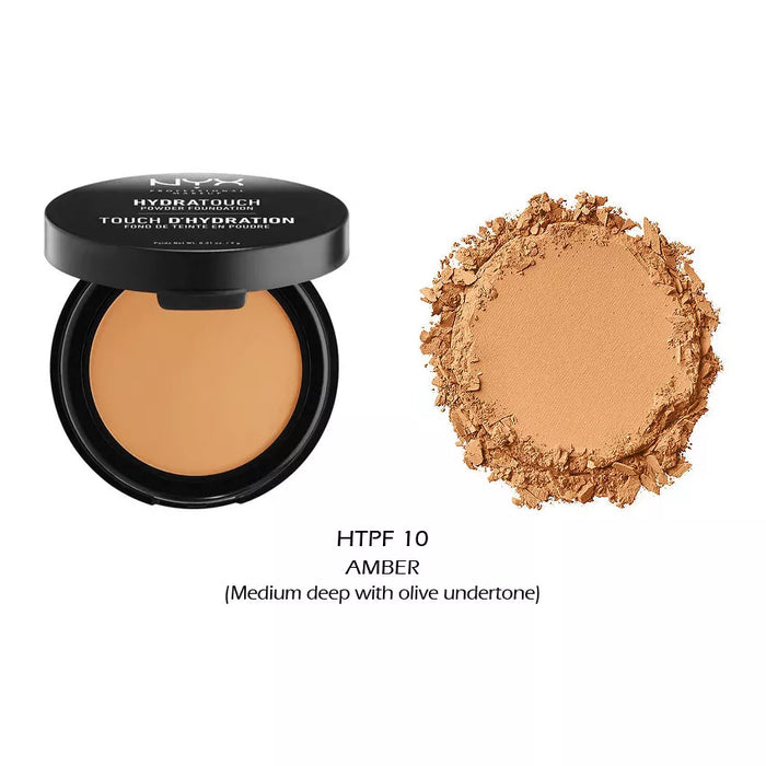 1 NYX Hydra Touch Powder Foundation (htpf 10 amber)